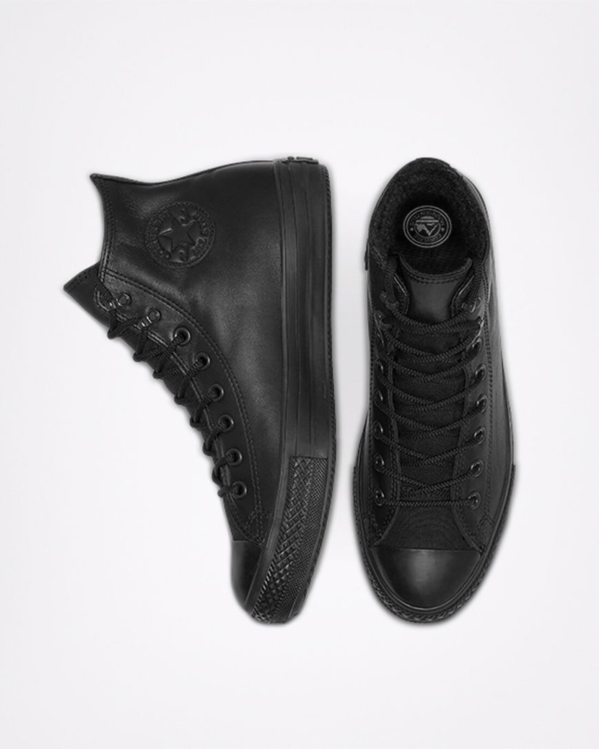 Pánské Boty Vysoké Converse Chuck Taylor All Star Zimní GORE-TEX® Černé | CZ OBGH54